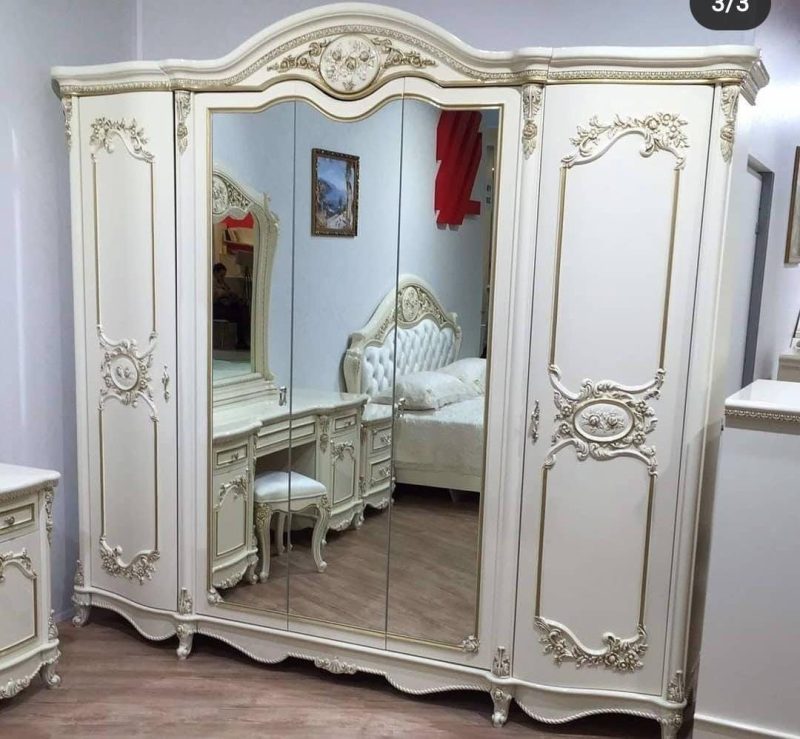 Спальный гарнитур Даниэлла Арида, 5 предметов, 180x200, кремовый купить в Дагестане | Abdullini
