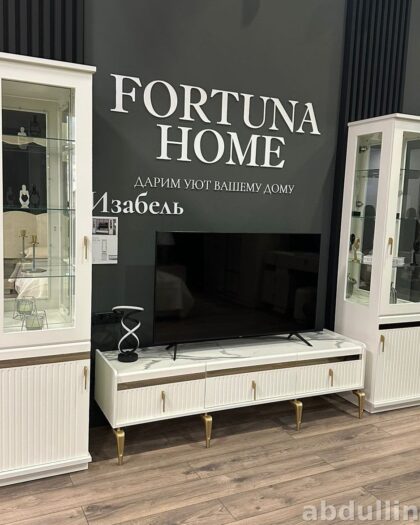 ТВ-группа Изабель белая с золотыми ручками купить в Дагестане — купить в Дагестане