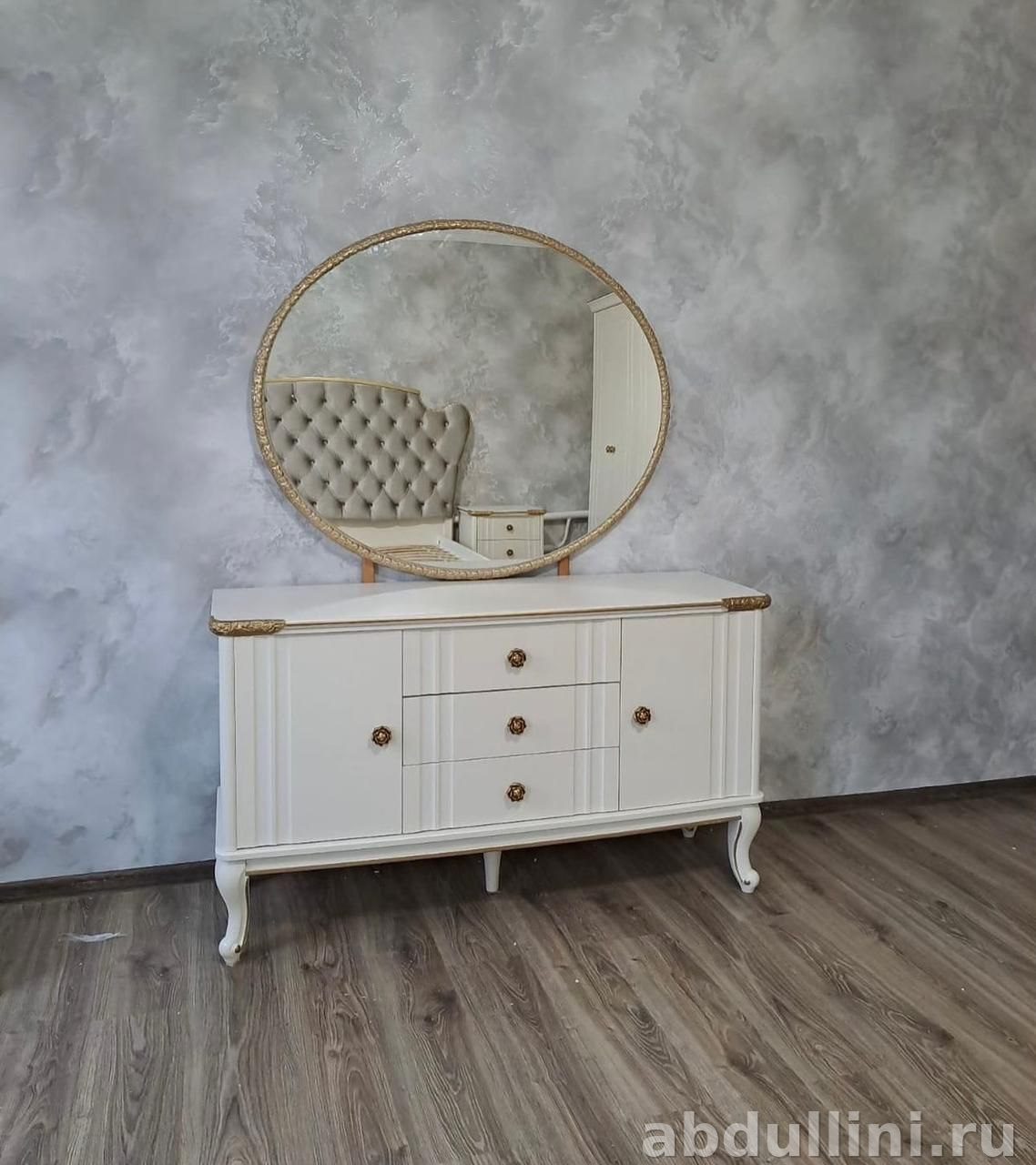 Спальня Мия 3682 в Дагестане — кремовый гарнитур с шкафом и кроватью — купить в Дагестане — фото 2