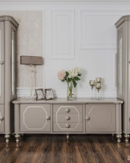 Готовый мебельный комплект «Лали» в сером и бежевом цвете — купить в Дагестане