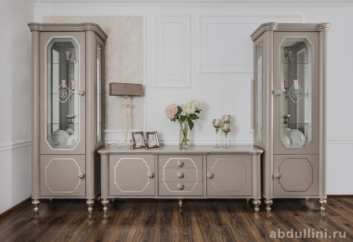 Готовый мебельный комплект «Лали» в сером и бежевом цвете — купить в Дагестане