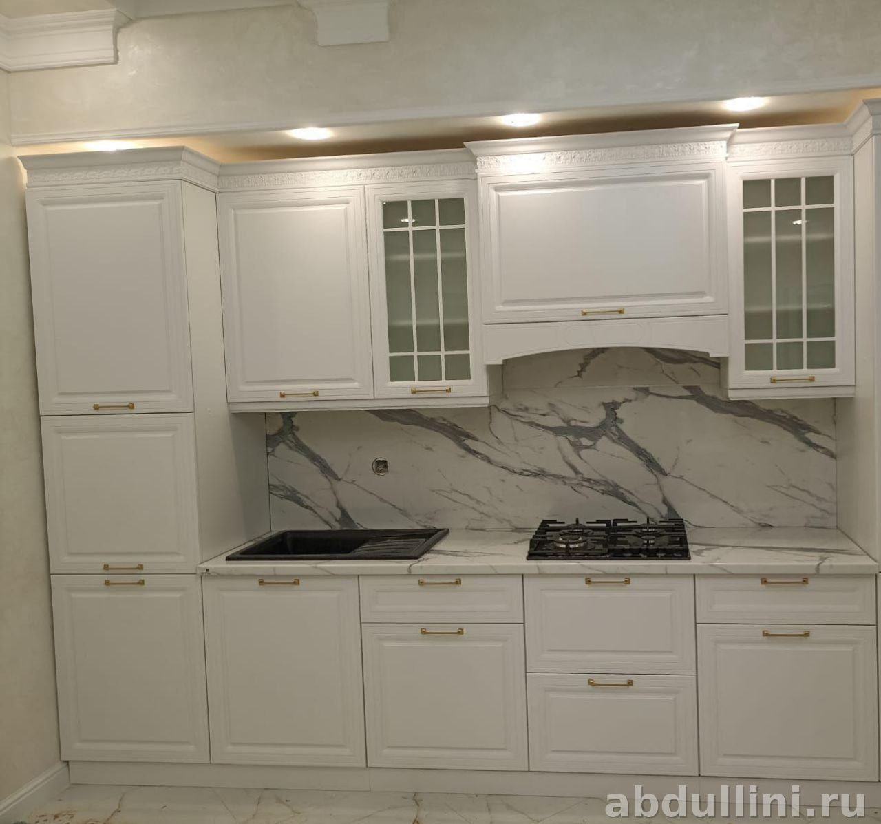 Кухонный гарнитур 3698 белый глянец — купить в Дагестане — купить в Дагестане