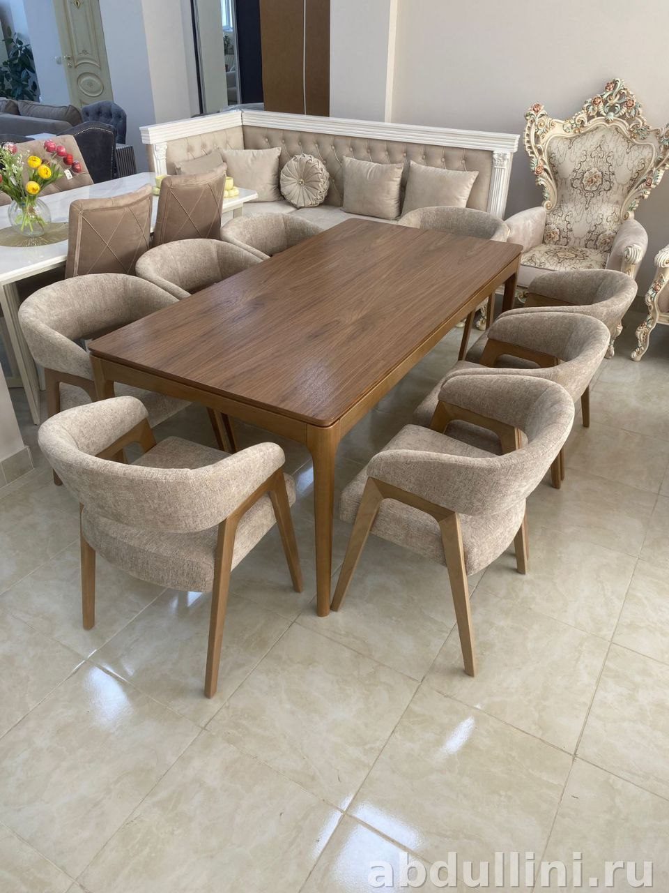 Обеденный стол 3738 и стулья: мебель от производителя в Дагестане — купить в Дагестане — фото 3