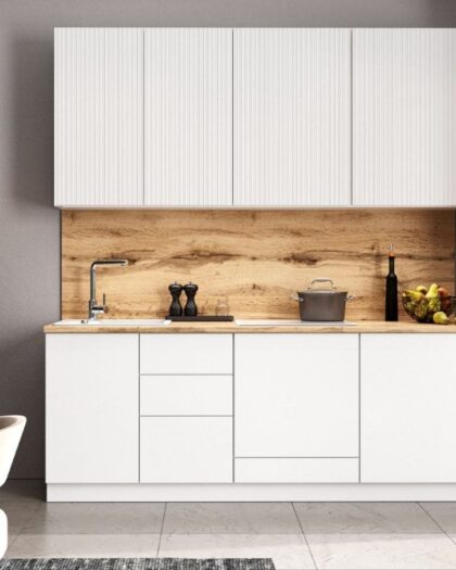 Кухонный гарнитур 3752 белый — мебель на заказ в Дагестане — купить в Дагестане