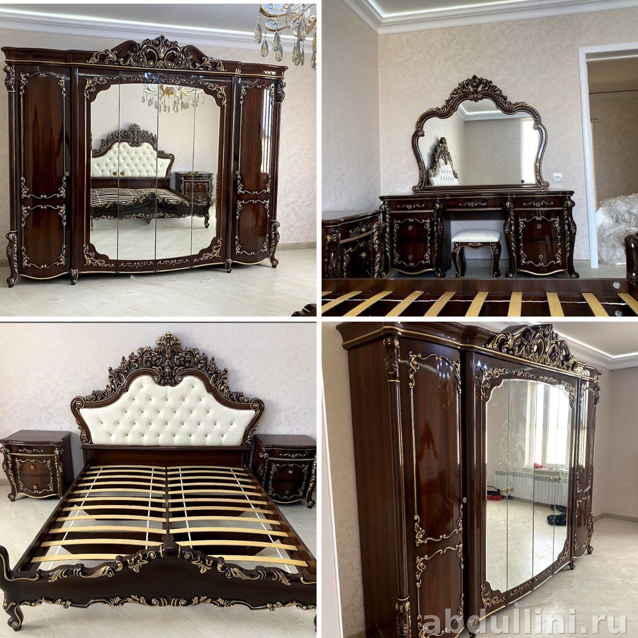 Спальный гарнитур Батичелла орех — купить в Дагестане — купить в Дагестане