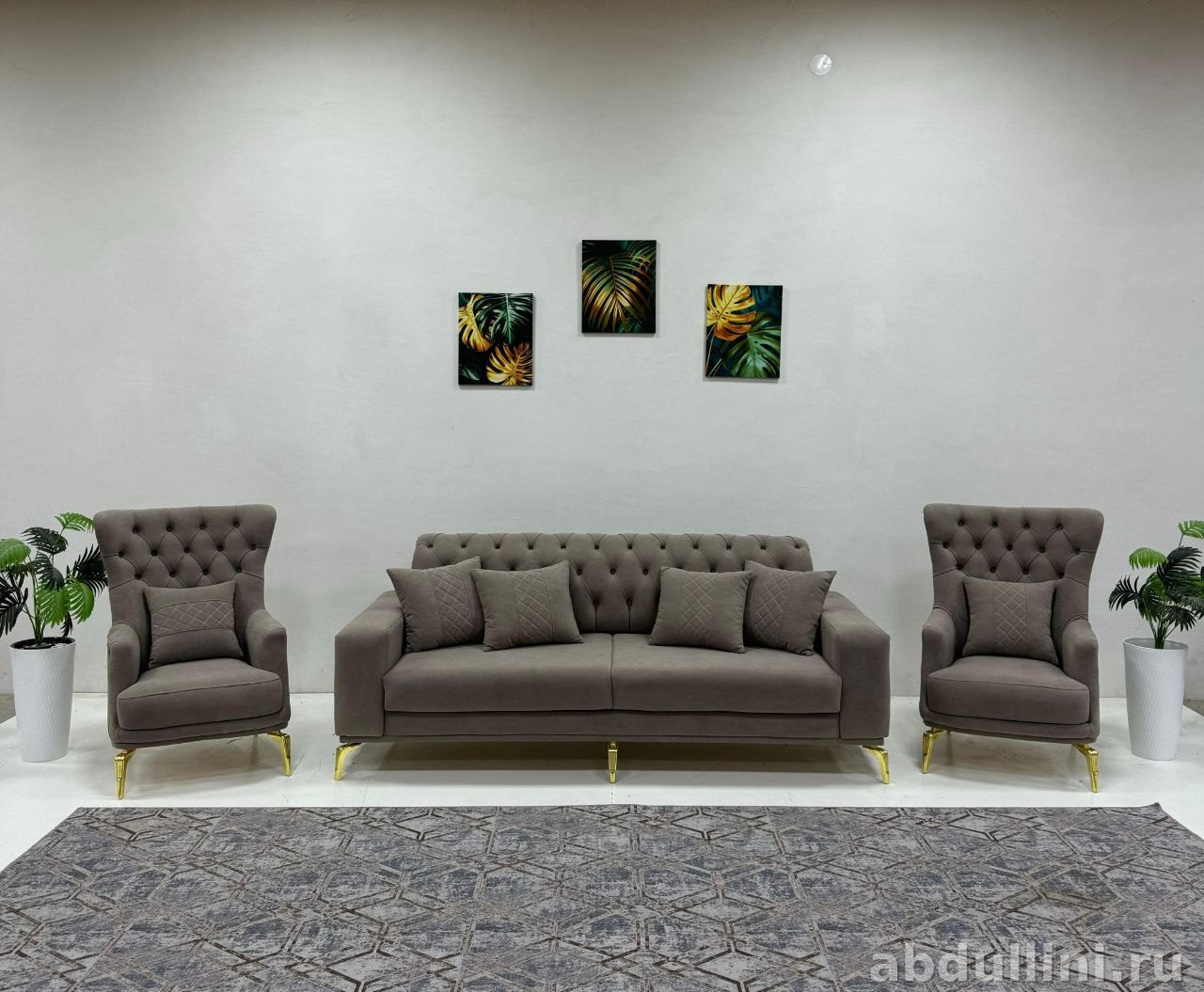 Диван и кресла Адель в стиле неоклассика — купить в Дагестане (Адель) — купить в Дагестане — фото 1