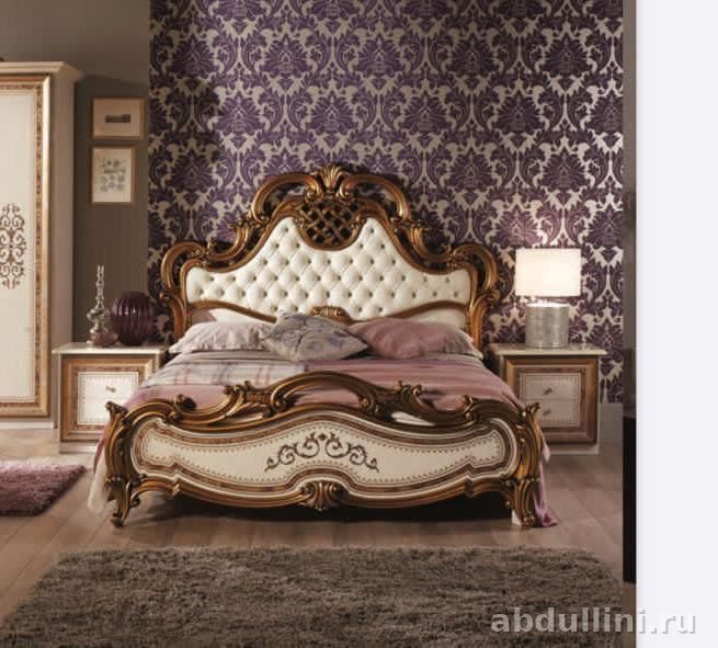 Кровать «Анита» с тумбочками и шкафом — купить в Дагестане — купить в Дагестане