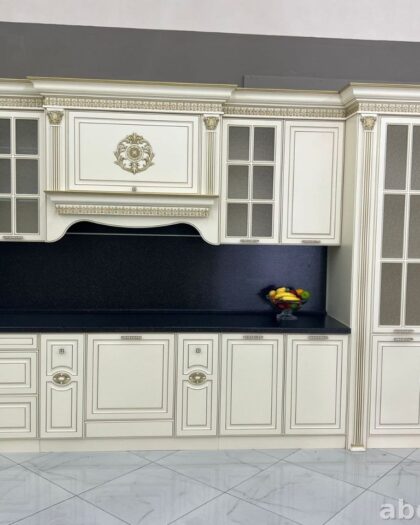 Кухонный гарнитур «Валенсия» — крем-золото, мебель на заказ в Дагестане — купить в Дагестане