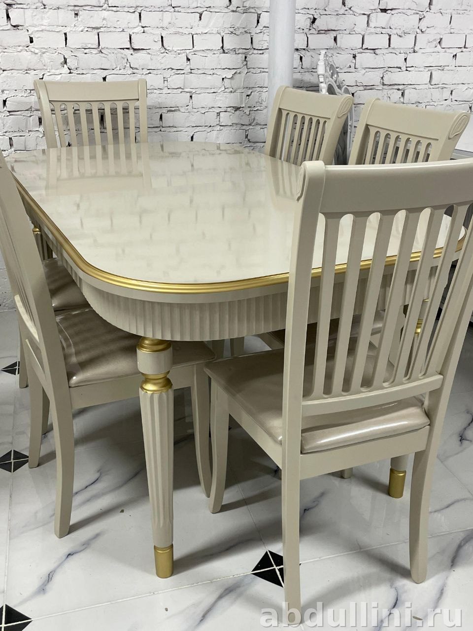 Стол раздвижной 3810 с 6 стульями в Дагестане — купить в Дагестане — фото 2