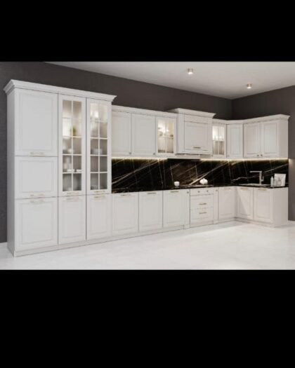 Кухня ГАРВАРД 4 белый матовый — купить в Дагестане (размер 5.10*1.50) — купить в Дагестане