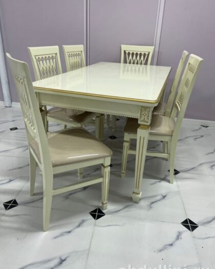 Стол Инфинити с 6 стульями — купить в Дагестане — купить в Дагестане — фото 1