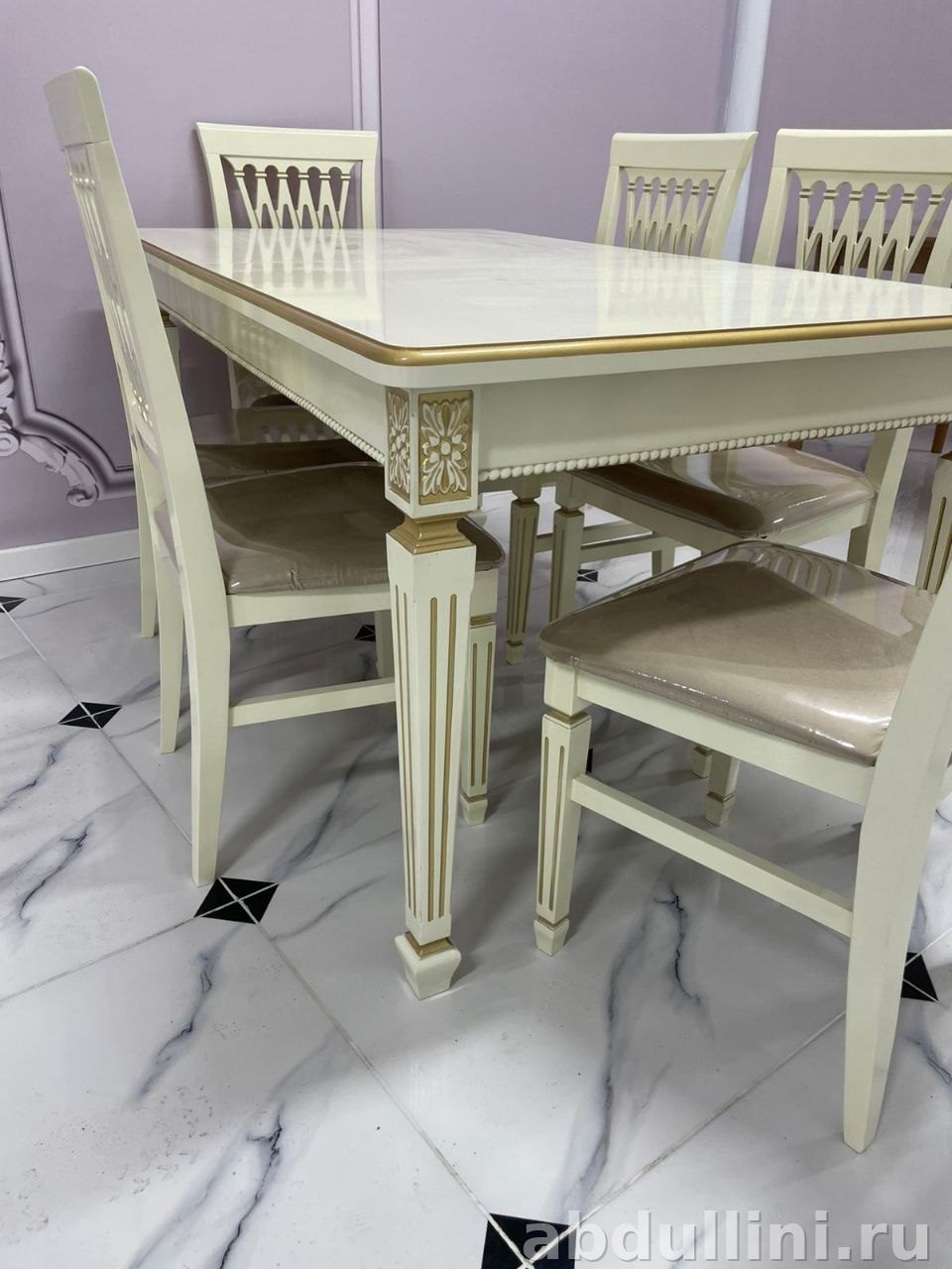 Стол Инфинити с 6 стульями — купить в Дагестане — купить в Дагестане — фото 2