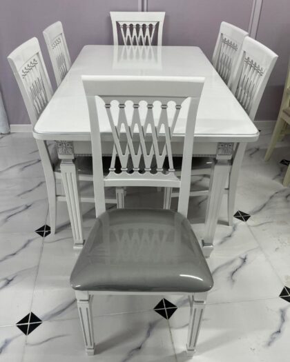 Обеденный стол Инфинити с стульями — купить в Дагестане другой цвет — купить в Дагестане — фото 1