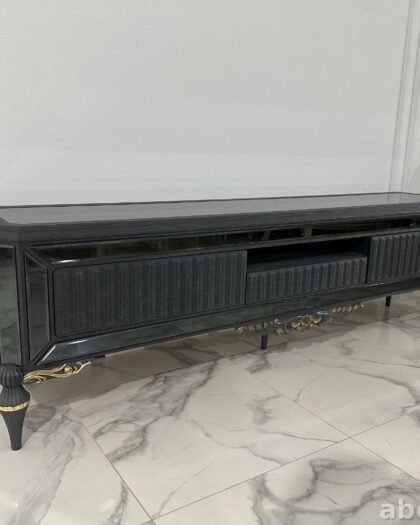 Тумба под телевизор Pirlanta антрацит — купить в Дагестане — купить в Дагестане — фото 1