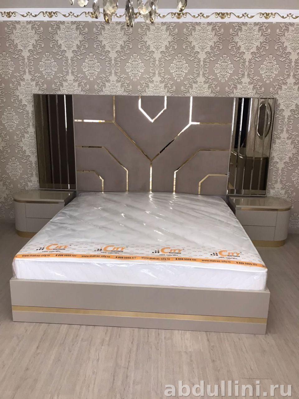 Спальня «Ницца Luxury» купить в Дагестане | Мебель от производителя — купить в Дагестане — фото 1