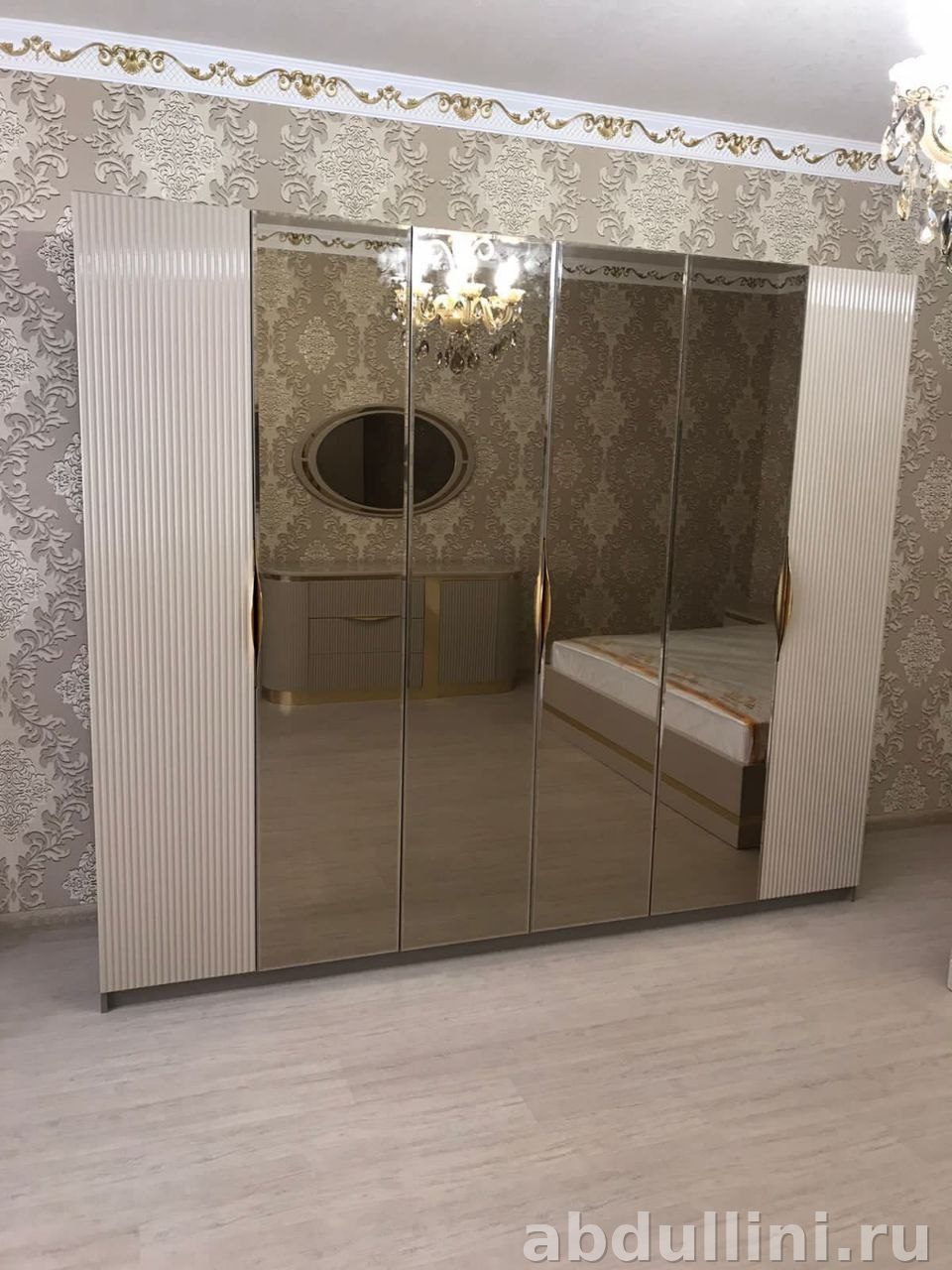 Спальня «Ницца Luxury» купить в Дагестане | Мебель от производителя — купить в Дагестане — фото 2