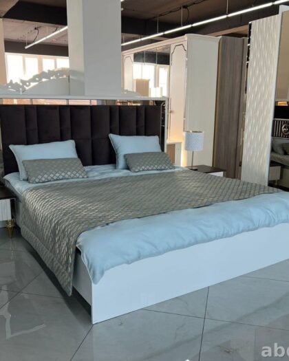 Спальня Флоренция — белый гарнитур с изголовьем в Дагестане — купить в Дагестане — фото 1