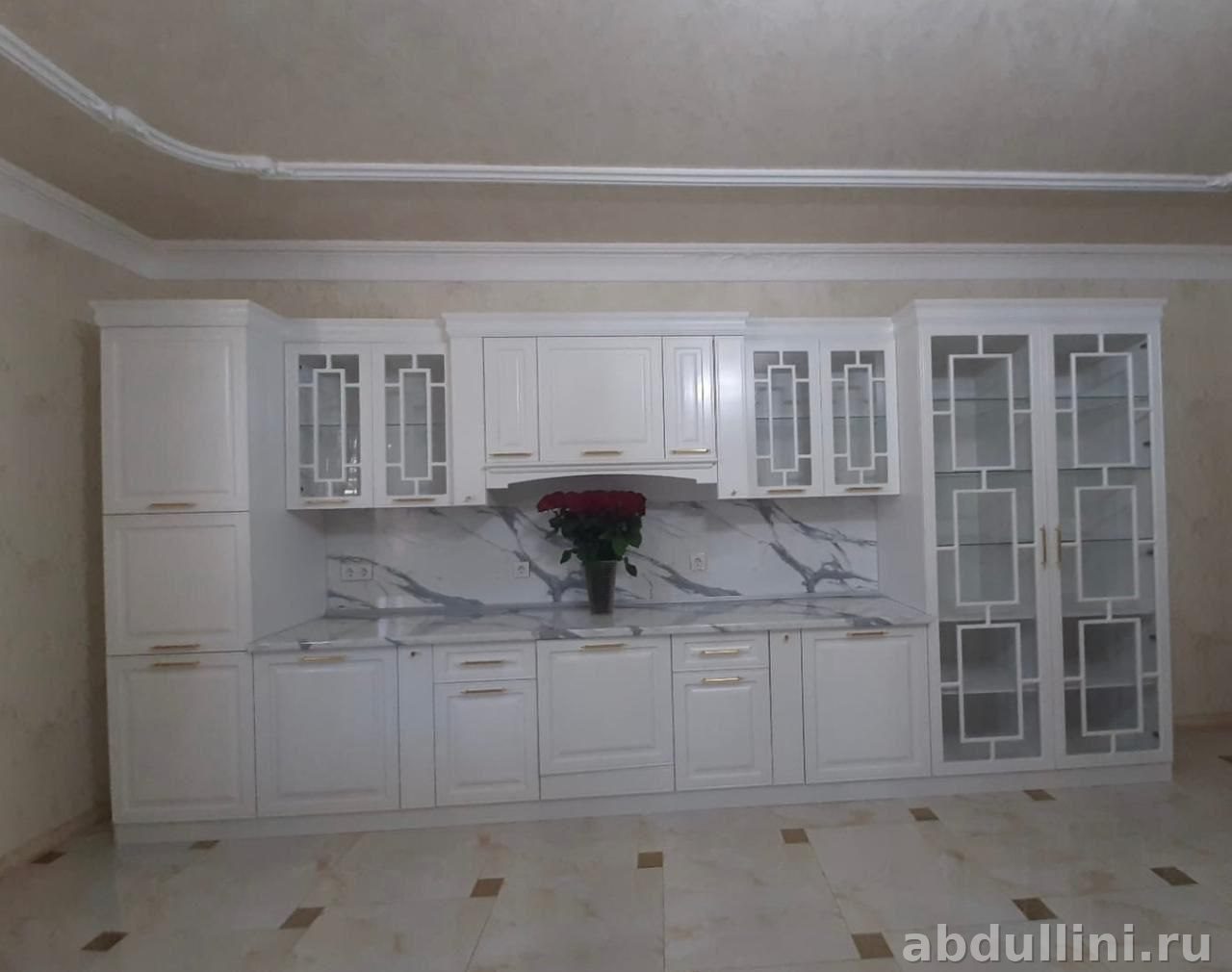 Кухонный гарнитур «Сильвия» белый глянец — купить в Дагестане — купить в Дагестане