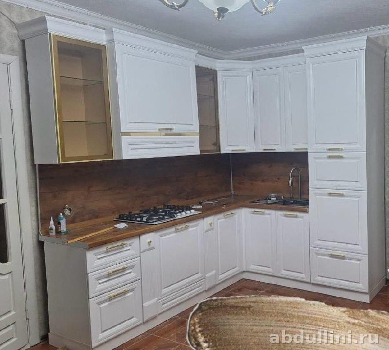 Кухонный гарнитур «Анна» 300/140 см в стиле неоклассика в Дагестане — купить в Дагестане