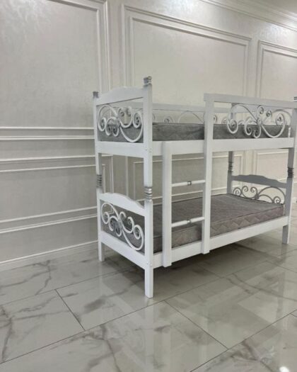 Двухъярусная кровать 75/180 с матрасами в Дагестане — купить в Дагестане