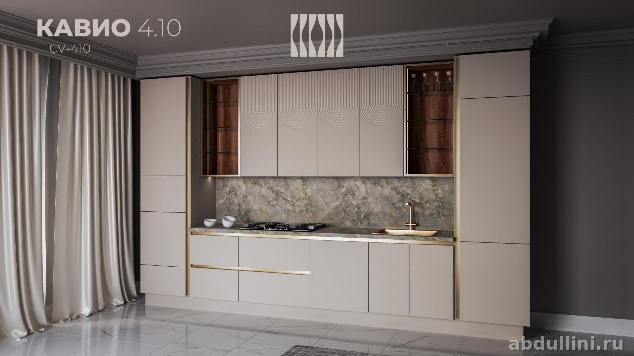 Кухня Кавио 3900 — мебель на заказ в Дагестане — купить в Дагестане — фото 1