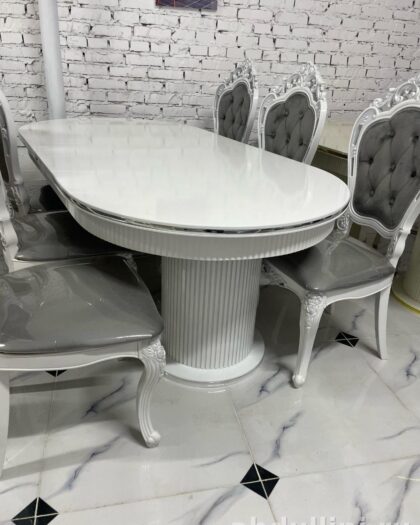 Обеденный стол Плаза с 6 стульями — купить в Дагестане — купить в Дагестане — фото 1