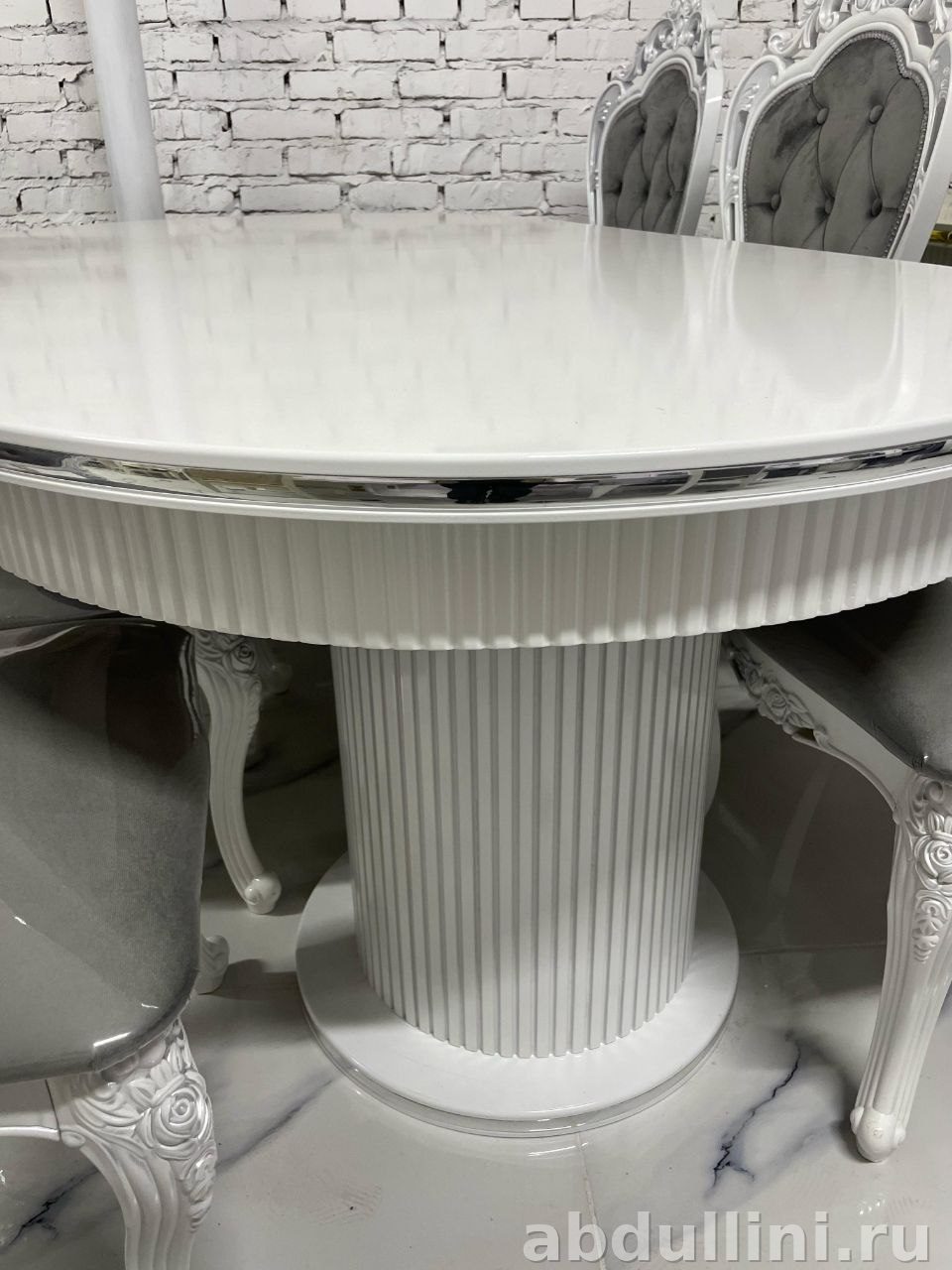 Обеденный стол Плаза с 6 стульями — купить в Дагестане — купить в Дагестане — фото 2