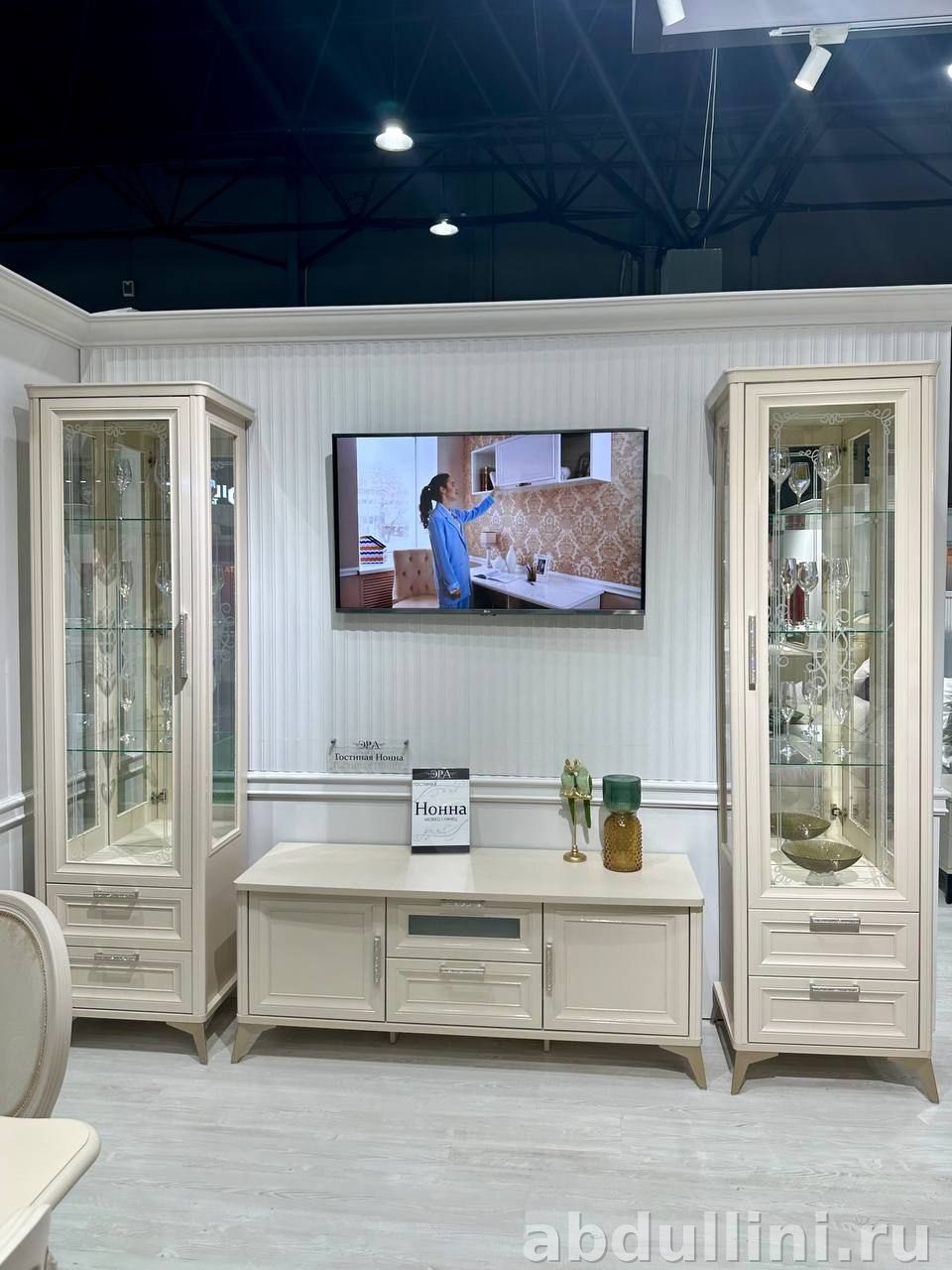 Тв группа Нона: мебель для гостиной в стиле неоклассика — купить в Дагестане