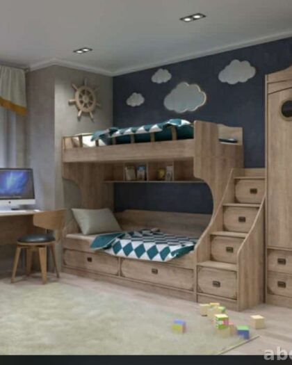 Детский мебельный комплект 3971 в морском стиле — купить в Дагестане