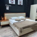 Спальня Наоми: мебель в кремовом и ореховом цвете в Дагестане — купить в Дагестане — фото 1