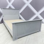 Кровать Полос 120х200, серая — купить в Дагестане (120 см) — купить в Дагестане