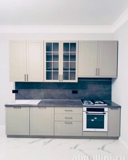 Кухня Лориан 4040 серый песочный — купить в Дагестане — купить в Дагестане