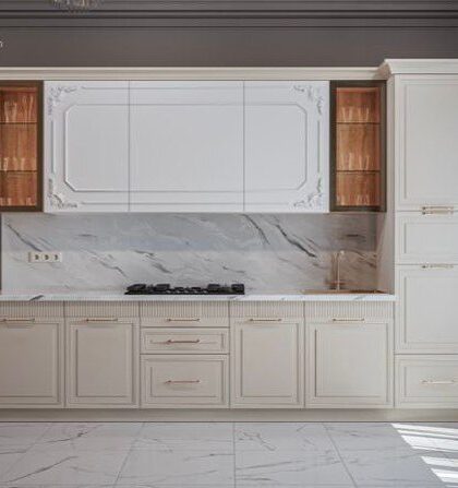 Кухня «БЕЛУЧИ» в стиле неоклассика — купить в Дагестане — купить в Дагестане