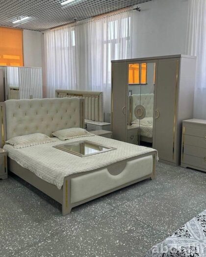 Спальня Бодрум 4133: мебель из Беларуси в стиле неоклассика — купить в Дагестане