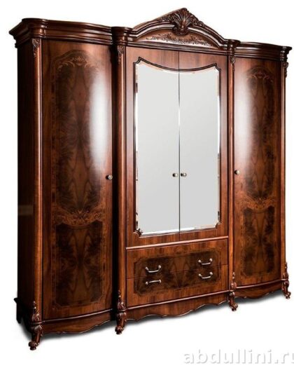 Шкаф Илона 4 дв орех — купить в Дагестане от производителя — купить в Дагестане