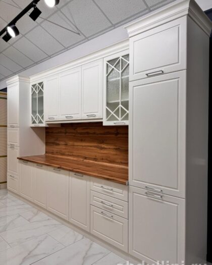 Кухня Кристал в цвете Айвори — мебель на заказ в Дагестане — купить в Дагестане