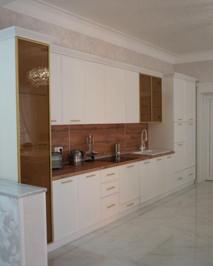 Кухня Марсель белая — купить в Дагестане — купить в Дагестане