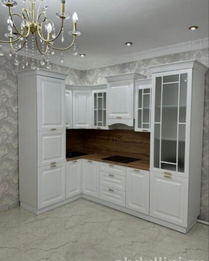 Кухонный гарнитур Амира белый — мебель на заказ в Дагестане — купить в Дагестане