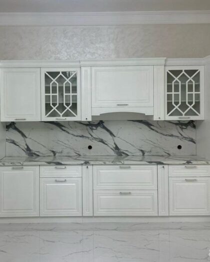 Кухонный гарнитур 4151 белый - купить в Дагестане — купить в Дагестане