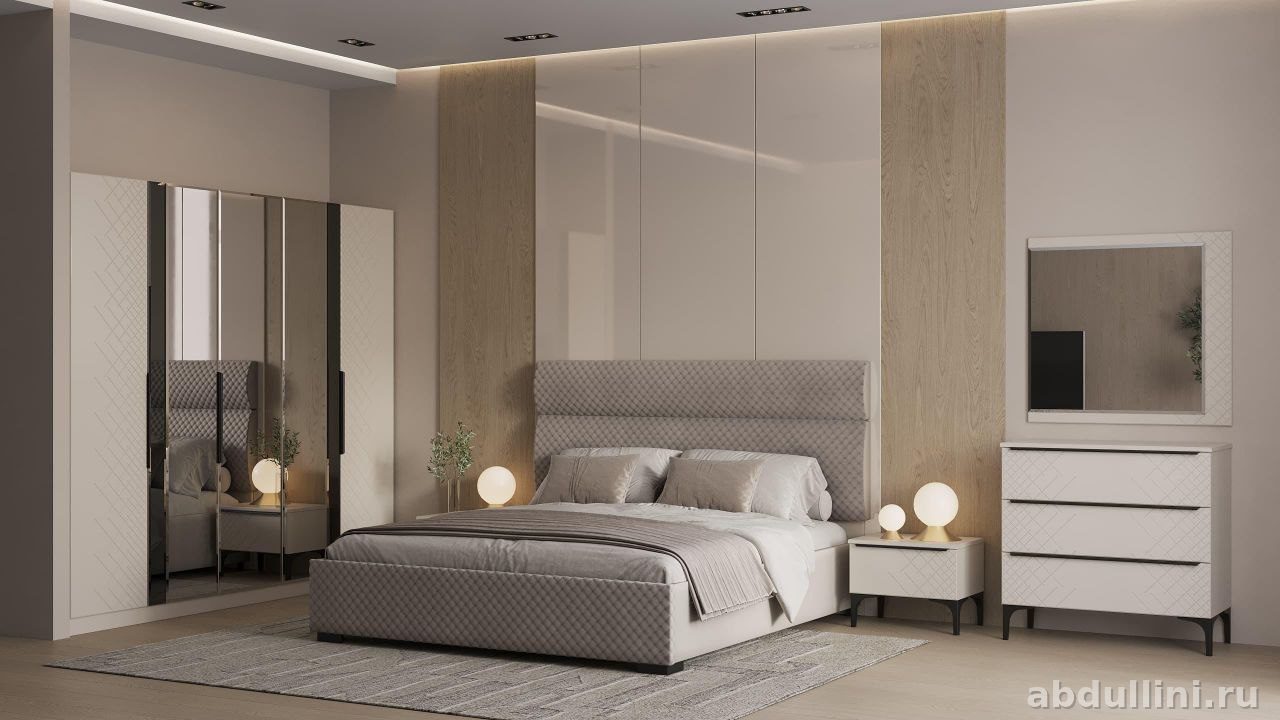 Спальня Эмилия — купить в Дагестане мебель от производителя — купить в Дагестане — фото 1