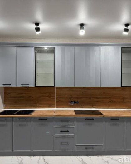 Кухонный гарнитур «Марсель» серый — мебель на заказ в Дагестане — купить в Дагестане