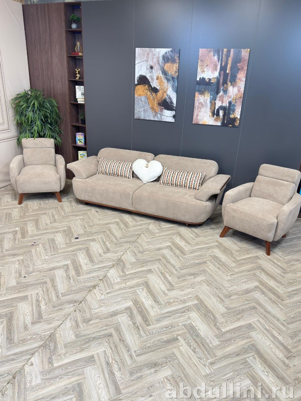 Комплект мягкой мебели 4186: диван и два кресла в Дагестане (2 кресла) — купить в Дагестане