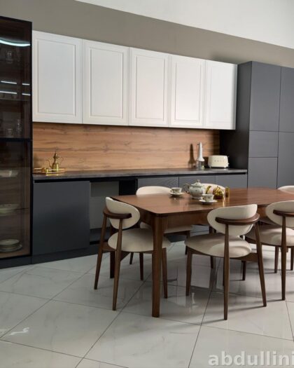 Кухня 'Монза' в стиле сканди — мебель на заказ в Дагестане — купить в Дагестане — фото 1