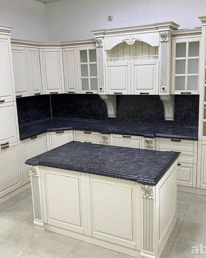 Кухонный гарнитур Камелия — мебель на заказ в Дагестане (размер и комплектация) — купить в Дагестане