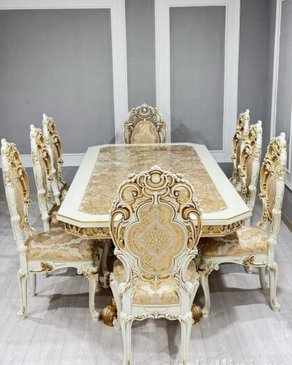 Стол «Голд» и стулья «Силик»: купить мебель в Дагестане — купить в Дагестане