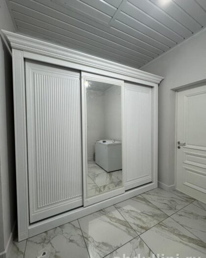 Шкаф-купе 3 в белом цвете — мебель от производителя в Дагестане — купить в Дагестане