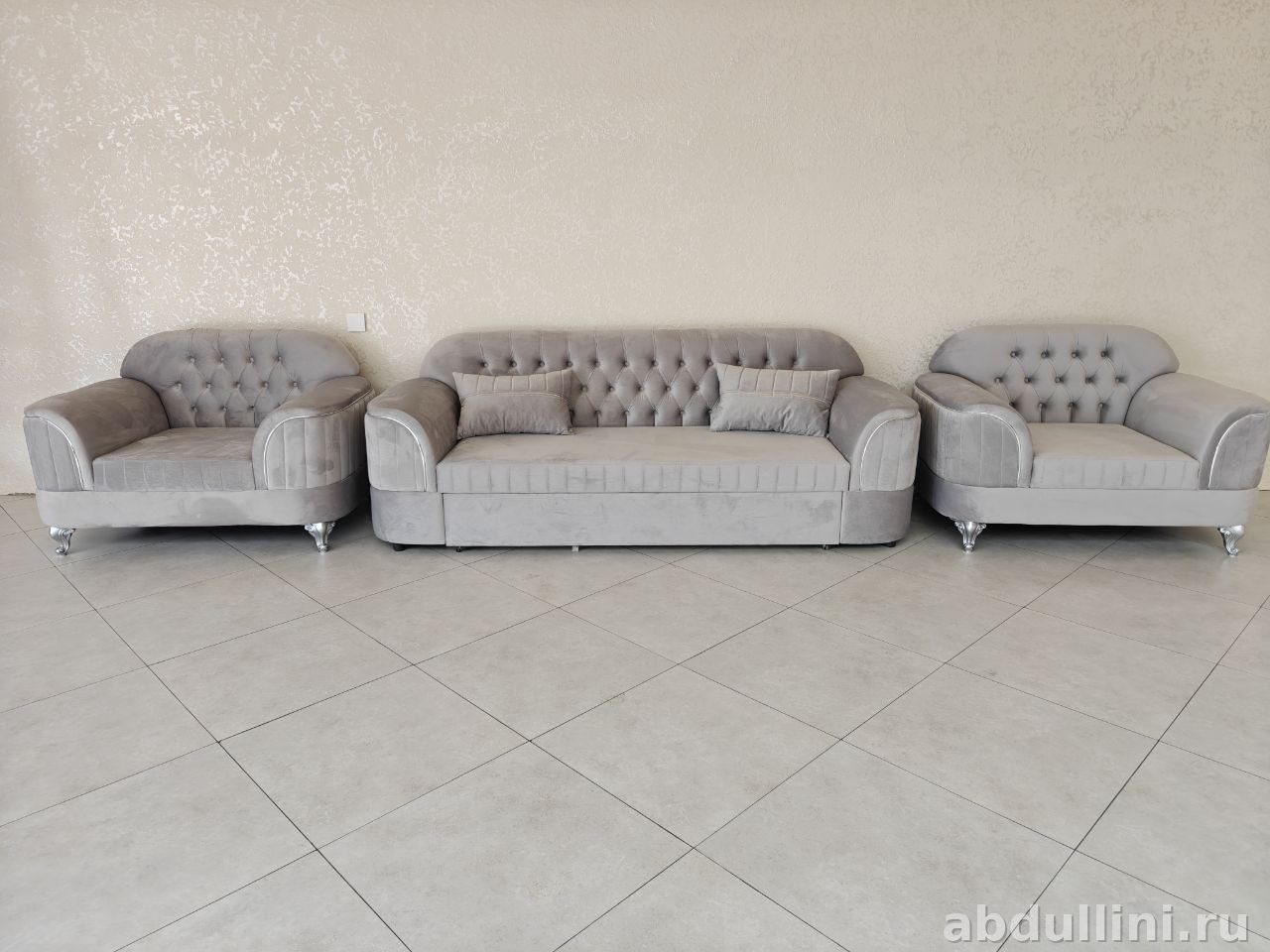 Диван «Манго» раскладной с креслами — купить в Дагестане (Дагестане) — купить в Дагестане — фото 1