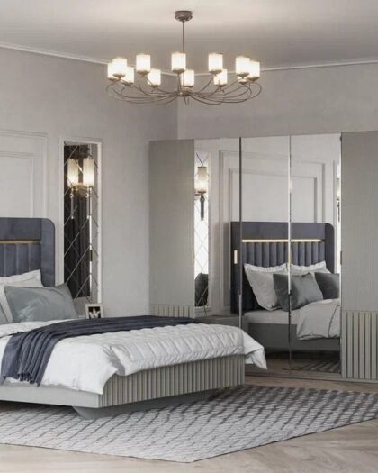 Спальня "Сидея" 5 дв серая — купить в Дагестане (серая) — купить в Дагестане