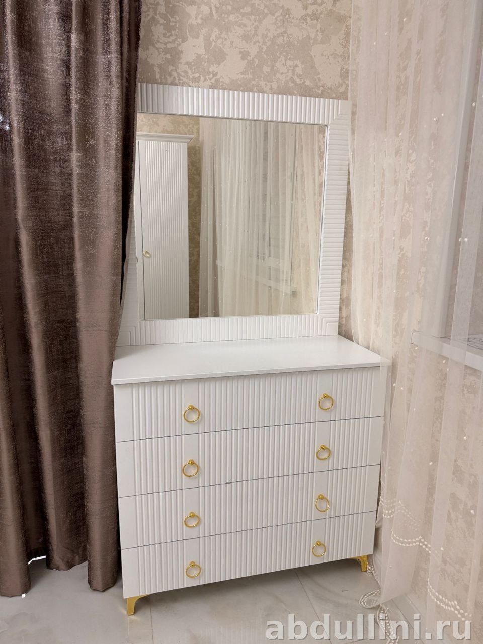 Спальня Мия — белый мебельный комплект от производителя в Дагестане — купить в Дагестане — фото 3