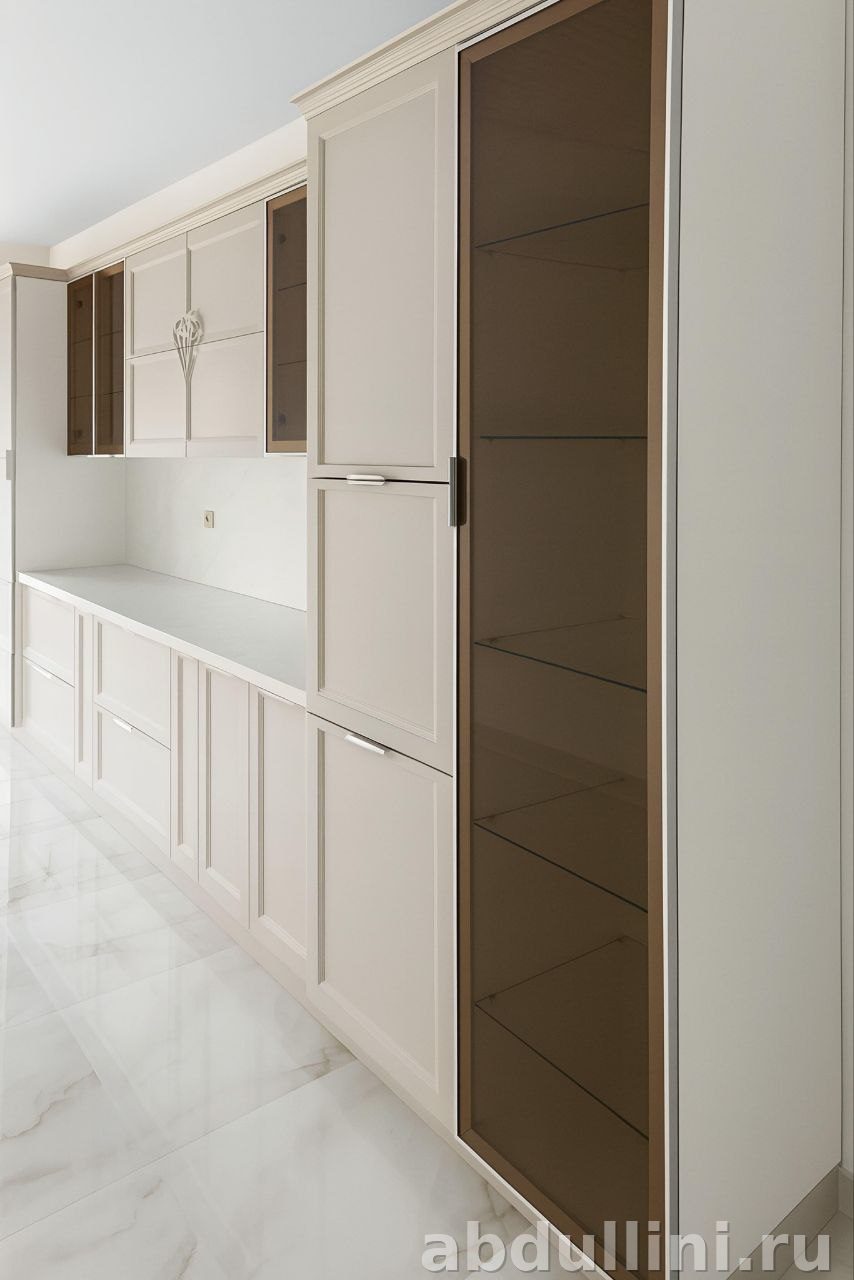 Кухня «КАРАТ» кашемир/серебро 4600 мм в Дагестане — купить в Дагестане